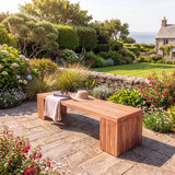Belgravia Bench - Timeless Teak Outdoor Seating - UK and Ireland garden setting - image 2 Belgravia Bench - Timeless Teak Outdoor Seating - UK and Ireland garden setting - image 2