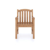 1 poltrona Warwick in legno di teak e cuscino.