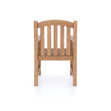 1 poltrona Warwick in legno di teak e cuscino.
