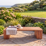 Belgravia Bench - Timeless Teak Outdoor Seating - UK and Ireland garden setting - image 3 Belgravia Bench - Timeless Teak Outdoor Seating - UK and Ireland garden setting - image 3