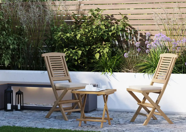 Teak balcony furniture