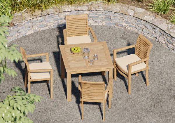 Teak dining set