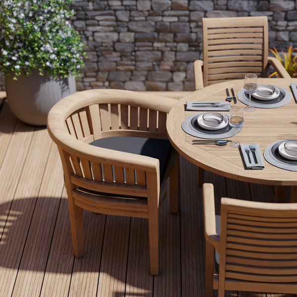 Why Designers Are Obsessed with Natural Teak Right Now