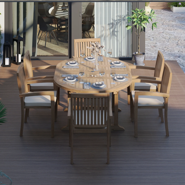 Teak outdoor furniture