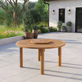 150cm Maximus table made of solid teak wood 4cm Top