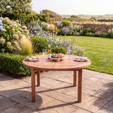 150cm Maximus table made of solid teak wood 4cm Top