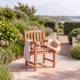 Warwick Teak Hardwood Armchair - Premium Teak Outdoor Seating - UK and Ireland garden setting - image 2