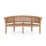 Teak 2-3m Oval Extending Table 4cm Top (8 Henley Stacking Chairs 2 San Francisco Benches) Free Cushions.