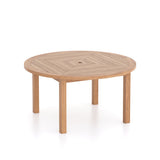 Luxor 150cm Round Teak Table with 4cm Table Top