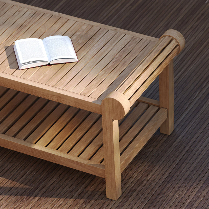 Teak Lutyens Coffee Table