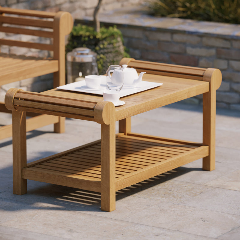 Teak Lutyens Coffee Table