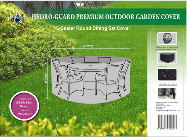Copertura per set da giardino da 150 pezzi.